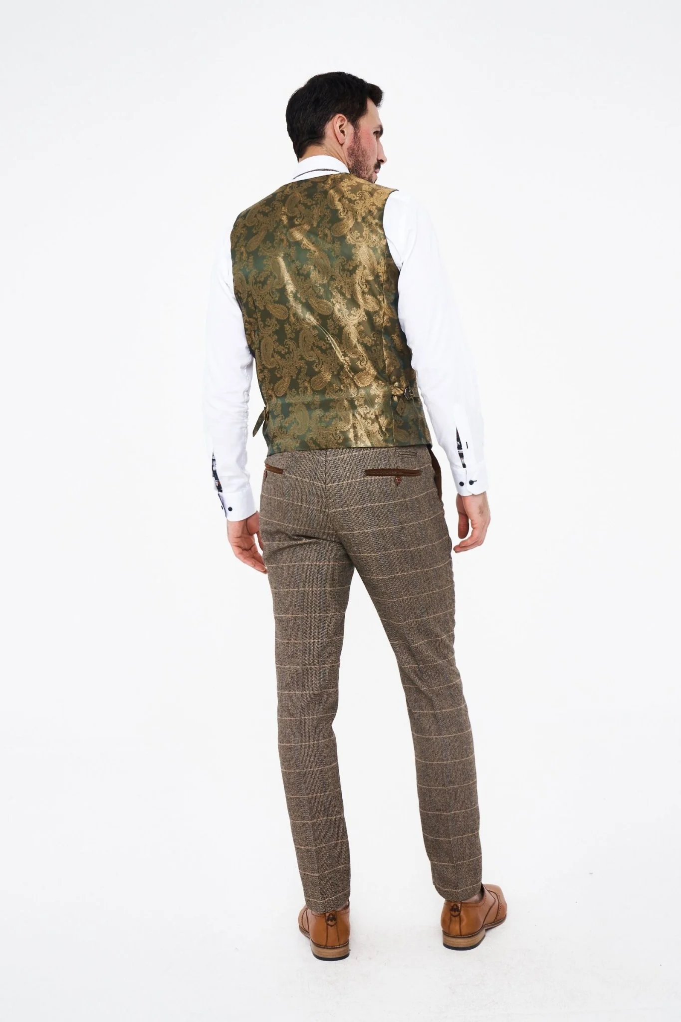 Marc Darcy Dx7 Tweed Waistcoat - Image 5