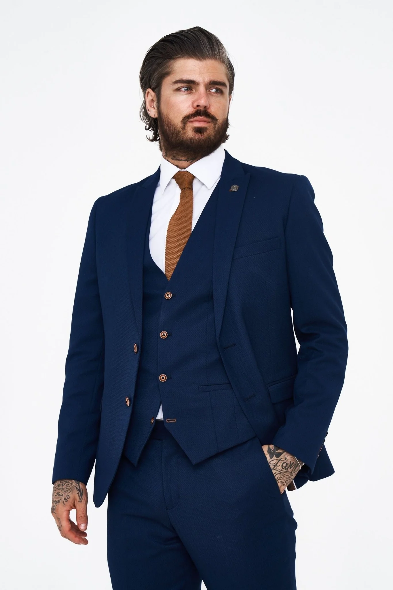 Marc Darcy Max Royal Three Piece Suit - Image 5