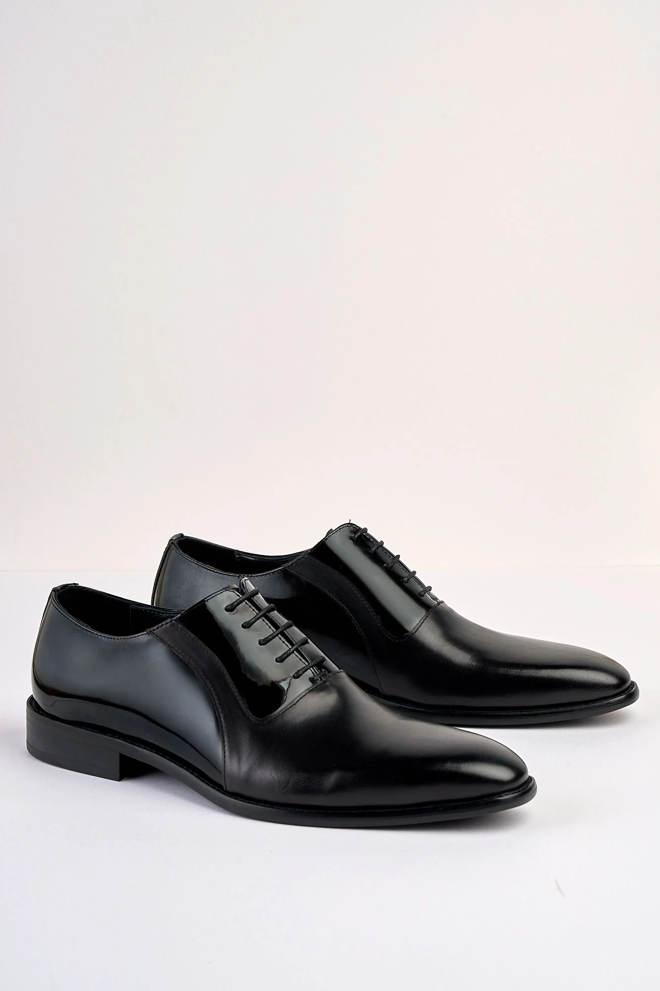 Marco Black Laced Shoe - Image 4
