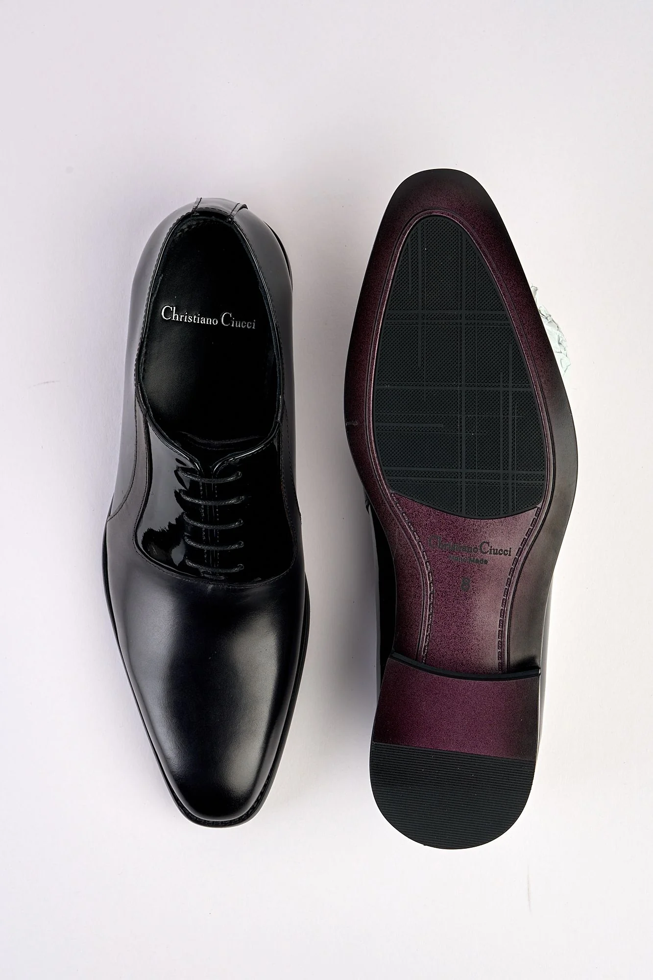 Marco Black Laced Shoe - Image 5