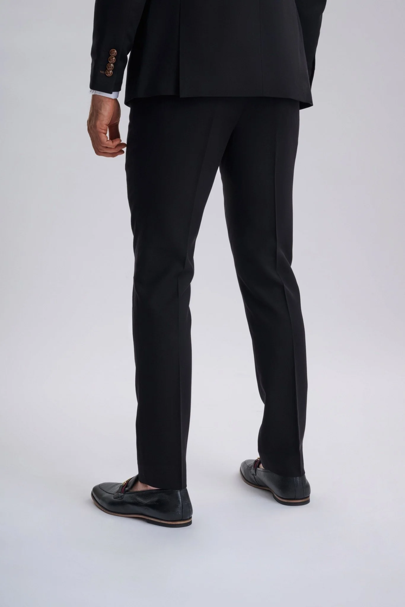 Mayfair Black Textured Three Piece Suit - Image 9