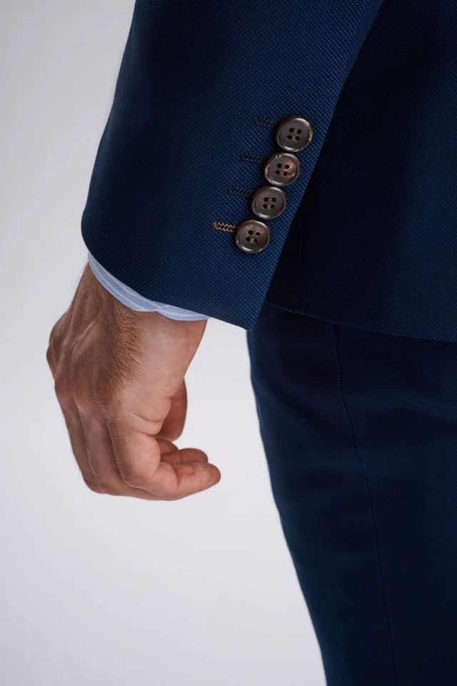 Mayfair Navy Double-Breasted Two Piece Suit - Image 4