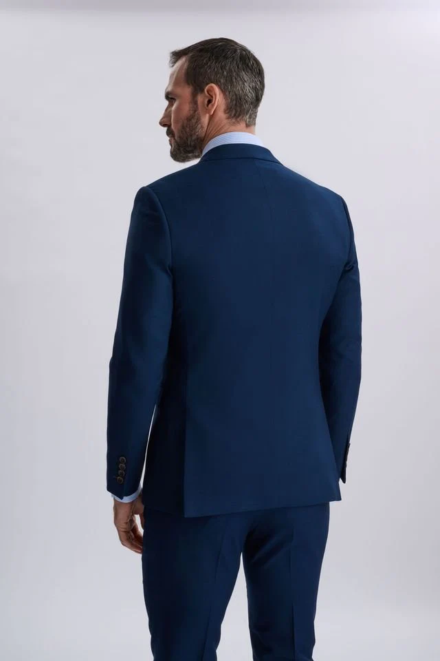 Mayfair Navy Double-Breasted Two Piece Suit - Image 7
