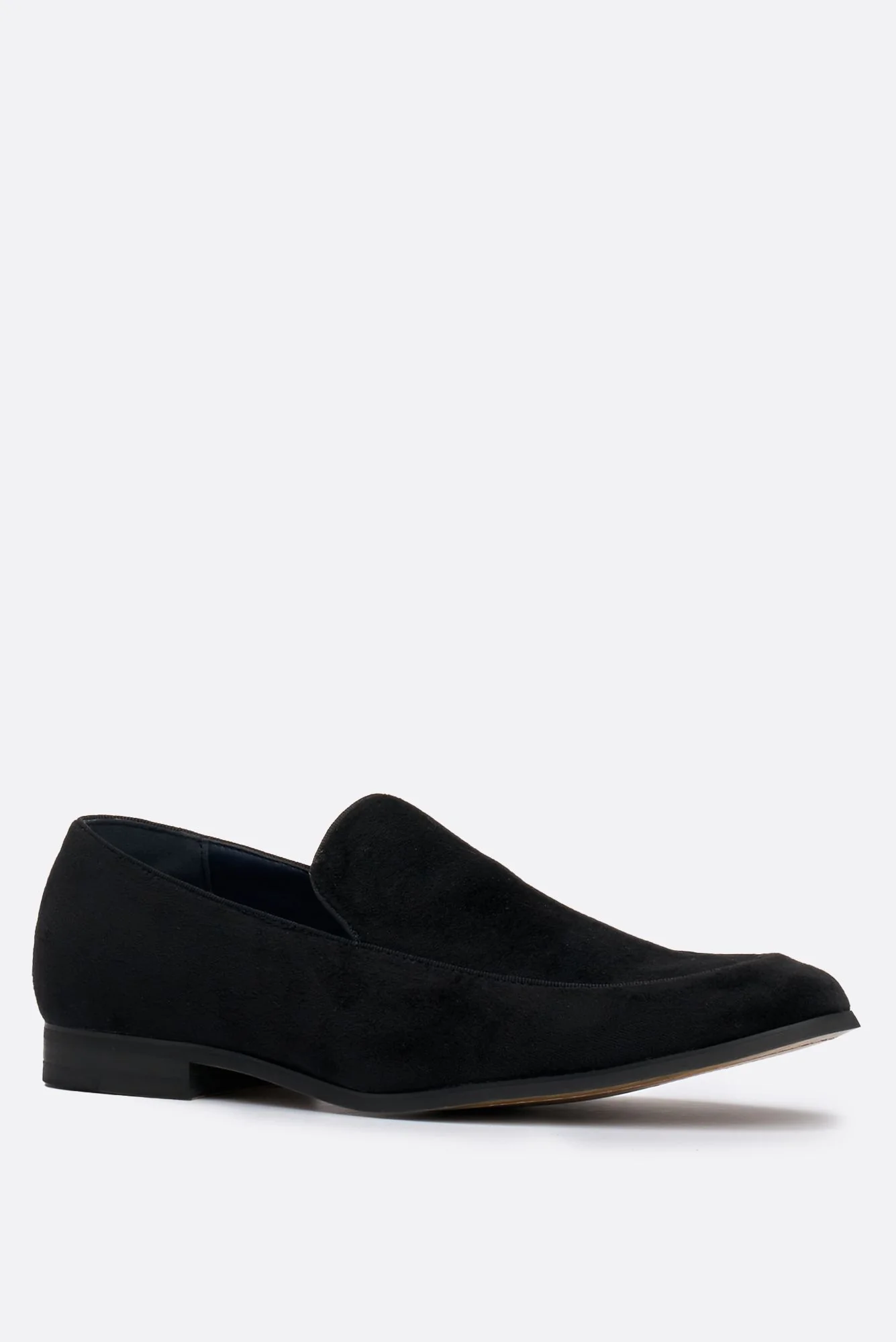 Milan Black Velvet Loafers - Image 3