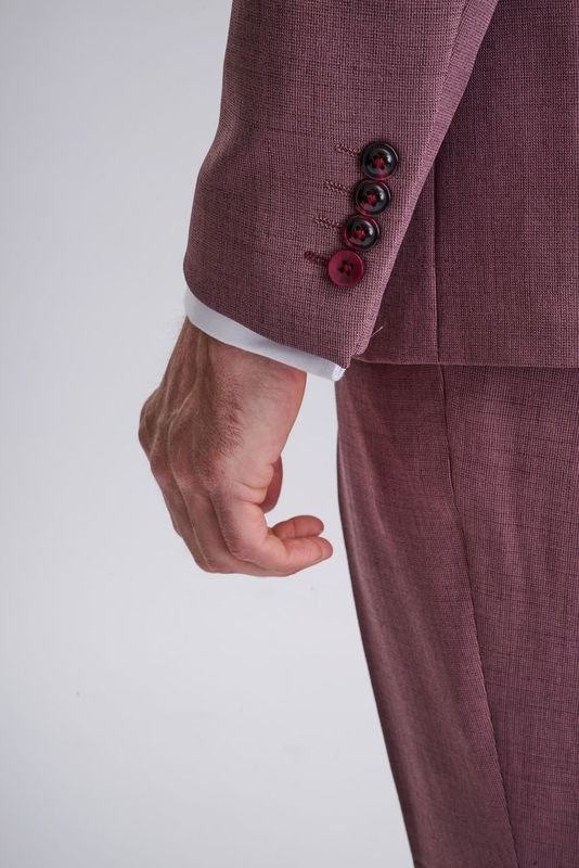 Monty - Mauve Three Piece Suit - Image 10