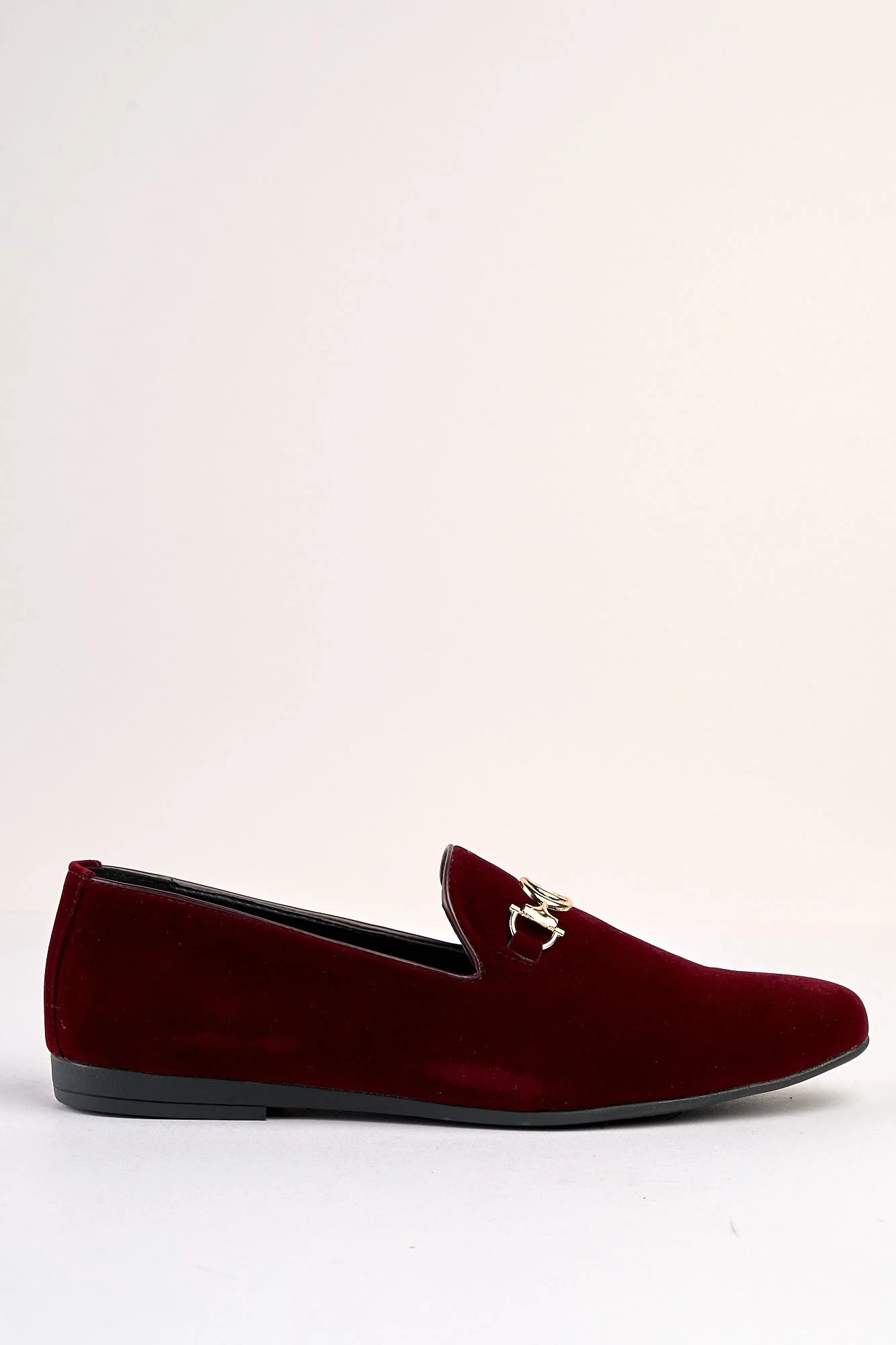 Lucente Velvet Wine Loafers - Image 2