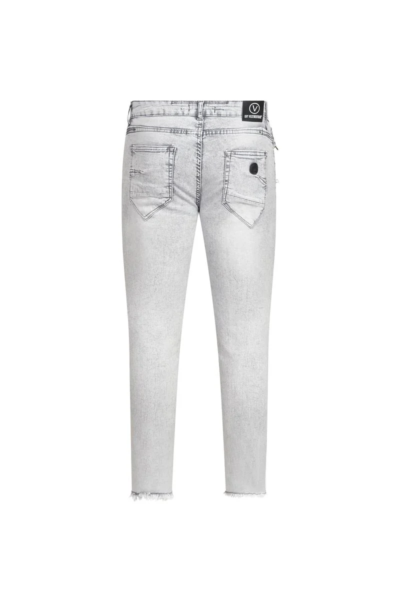 Ovy Glacier Grey Stretch Denim - Image 2