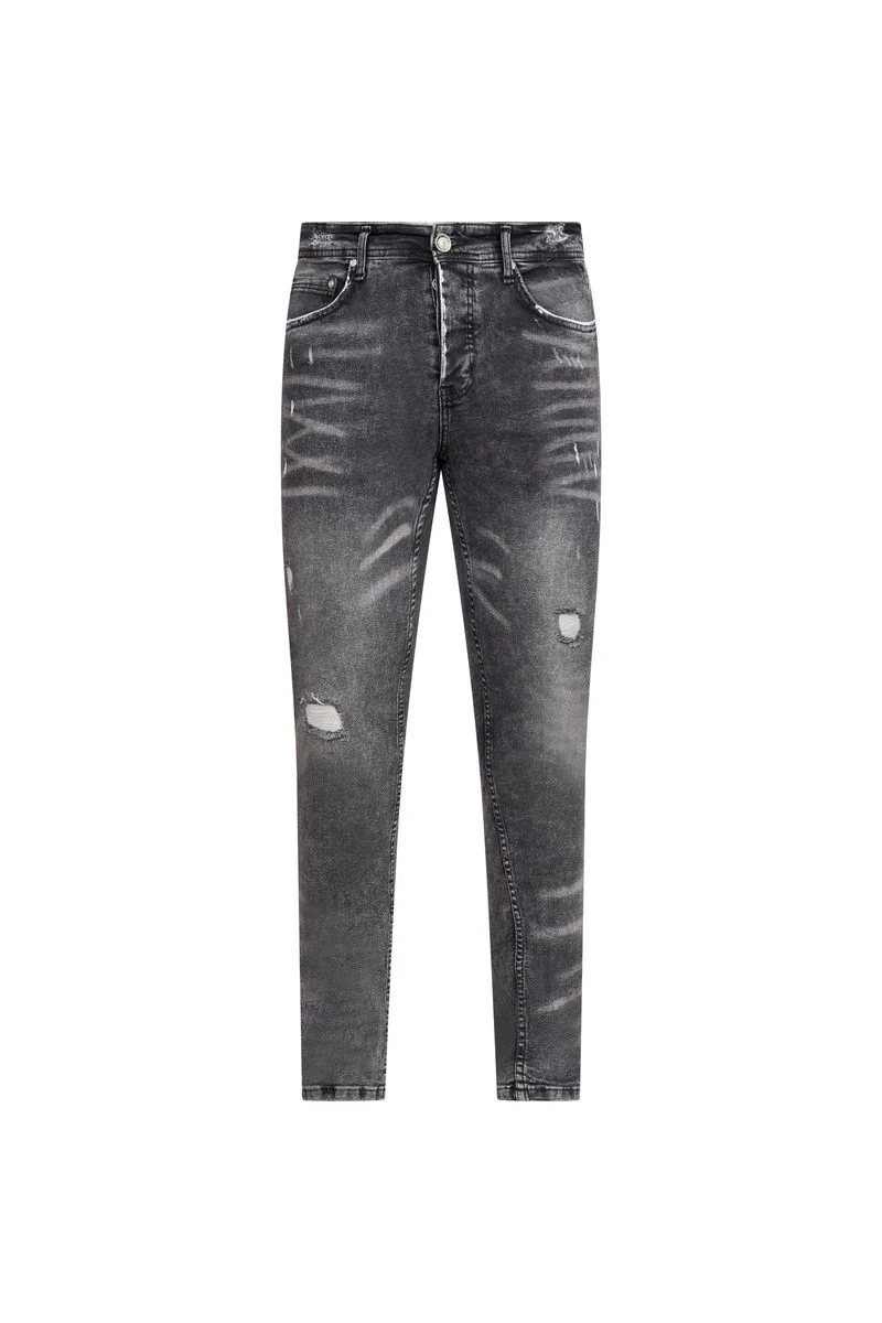Ovy Smoke Washed Stretch Denim