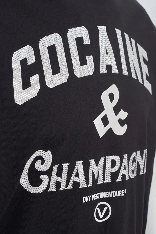 Ovy Vestimentaire "C&C" Crystal Black Tee - Image 4