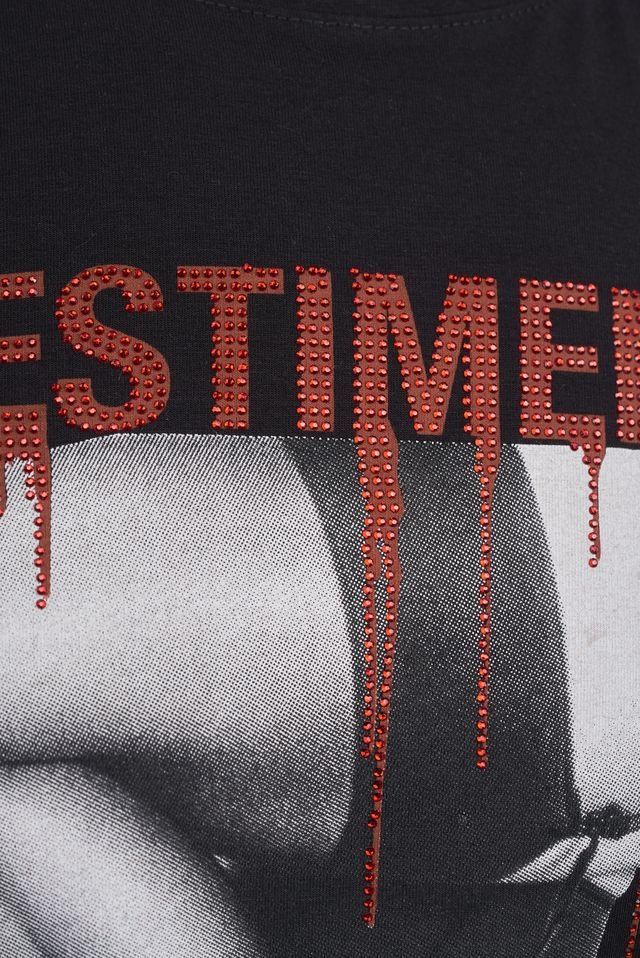 Ovy Vestimentaire Femme Fatale Black Tee - Image 3