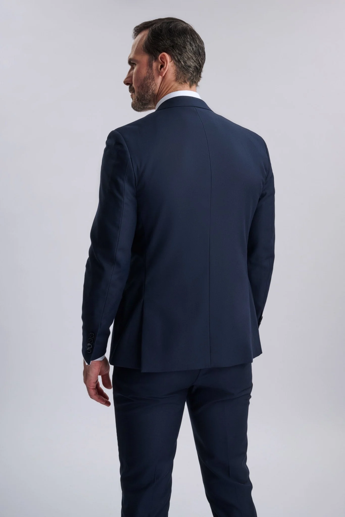 Parker Navy Three Piece Suit - Image 8