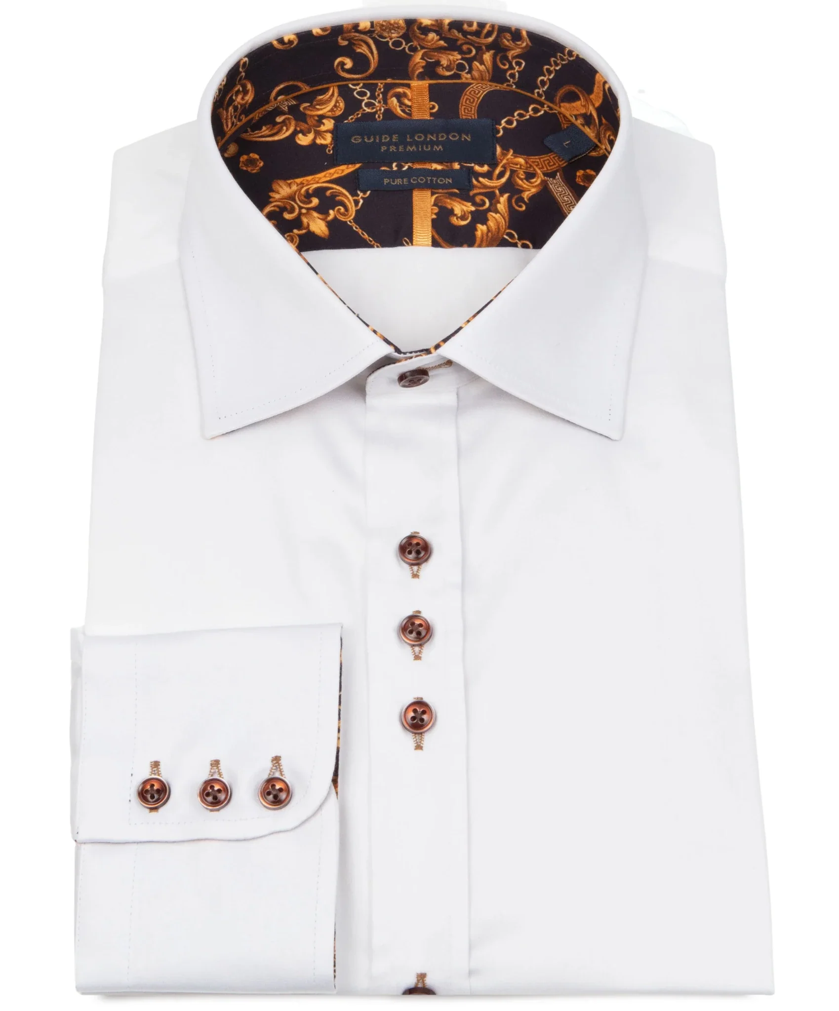 Plain But Not Plain Cotton Shirt - Image 3