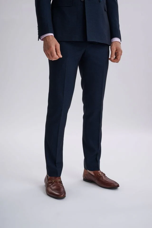 Regent Navy Double-Breasted Two Piece Suit - Image 6