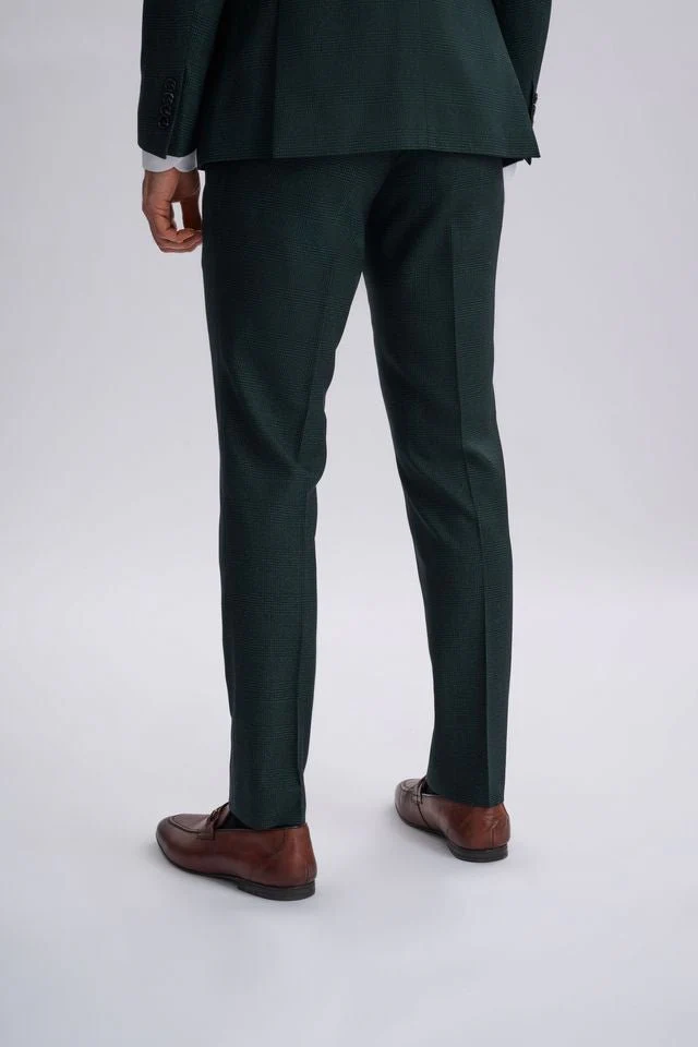 Regent Olive Double-Breasted Two Piece Suit - Image 5
