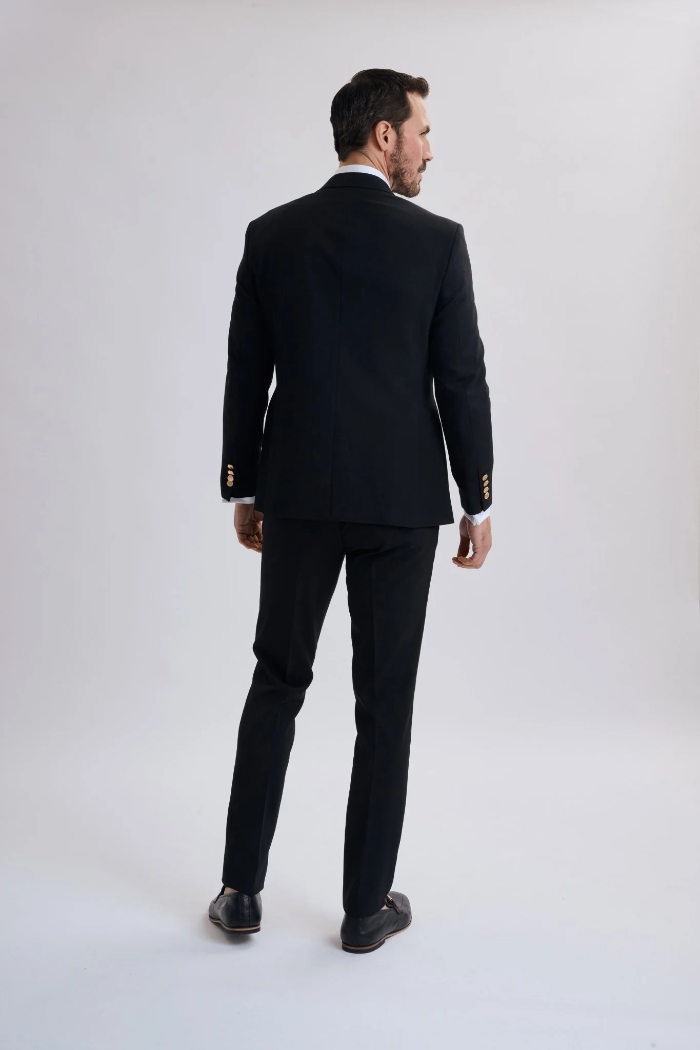 Riccardo Black Two Piece Suit - Image 2