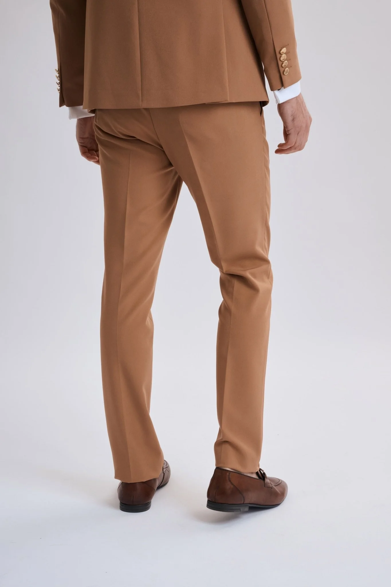 Riccardo Tan Two Piece Suit - Image 5