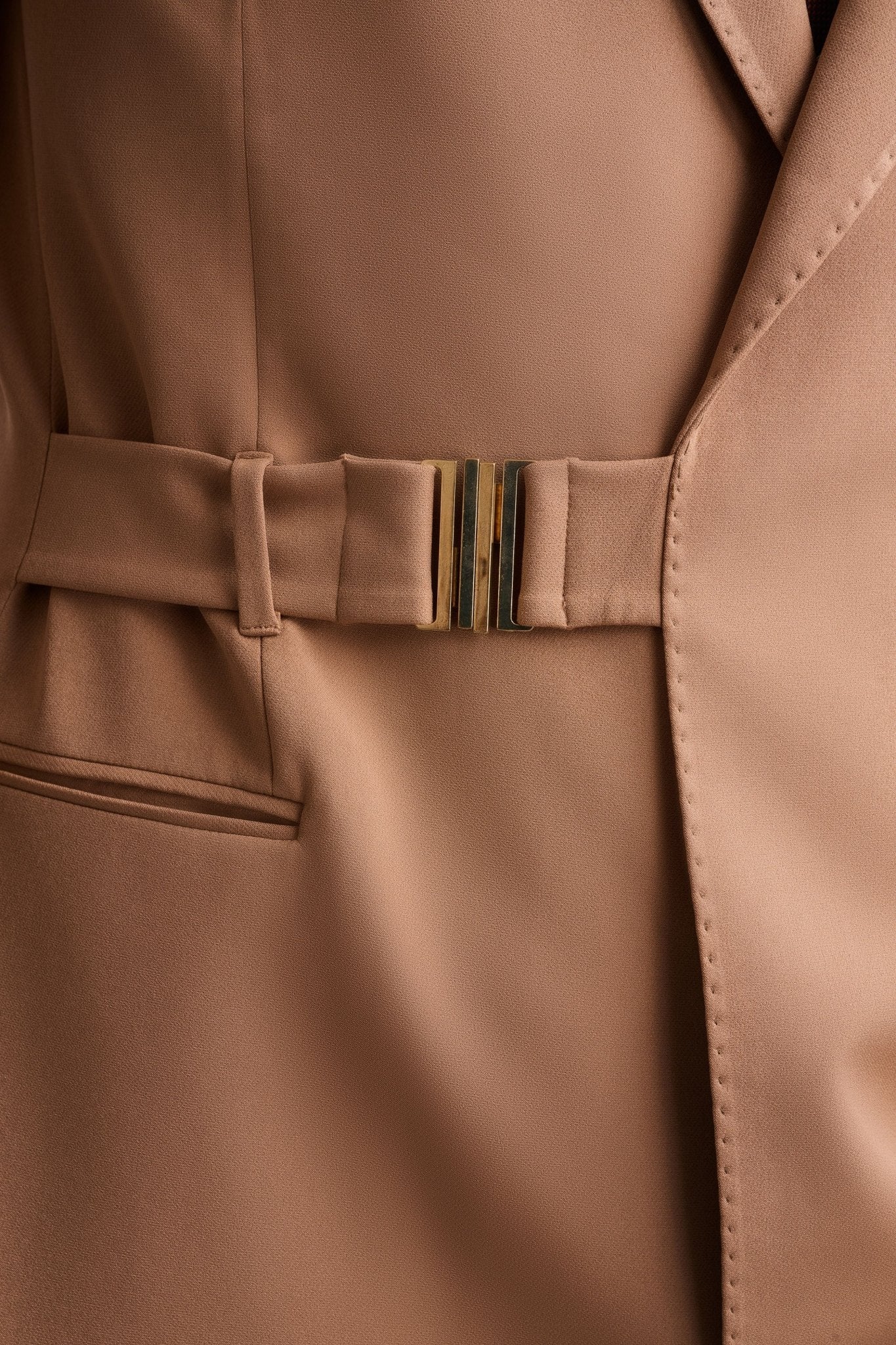 Riccardo Tan Two Piece Suit - Image 7