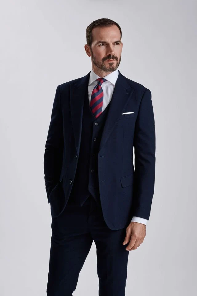 Rico Navy Three Piece Suit - Image 10