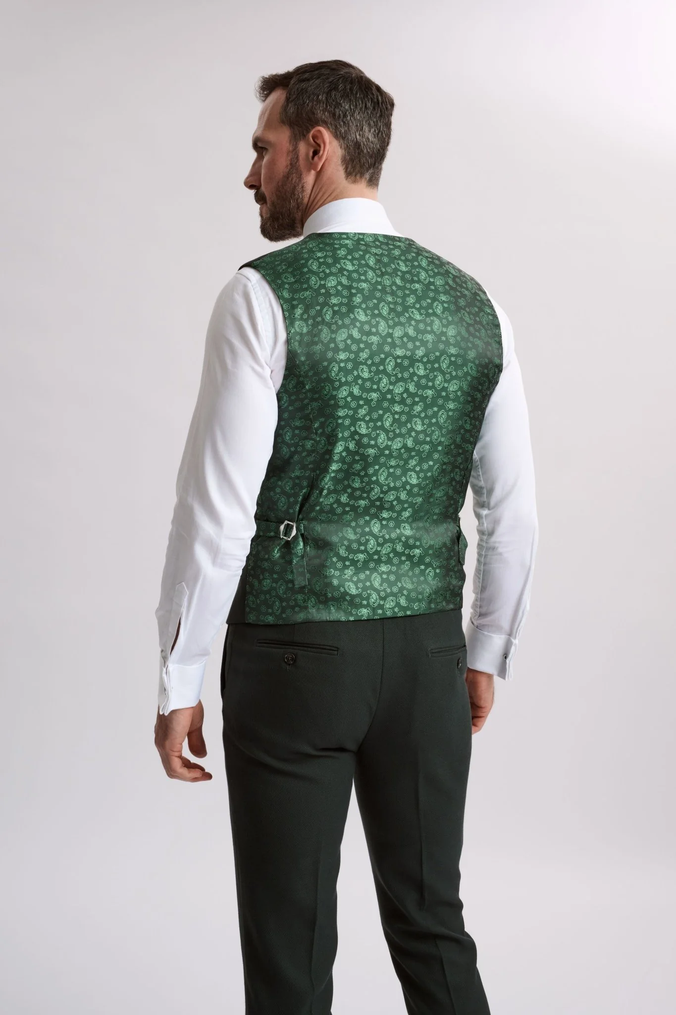 Rico Olive Three Piece Suit - Image 5