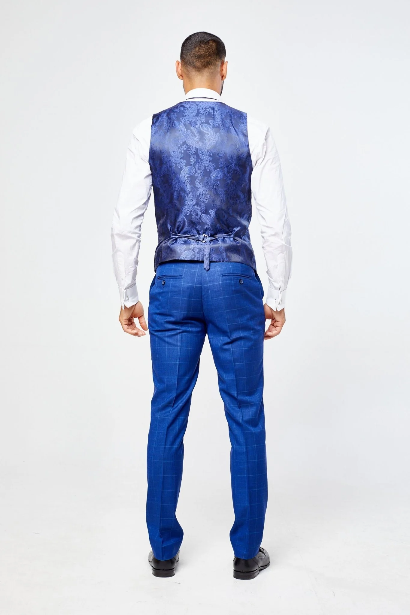 Rover Blue Men's Three Piece Suit - Image 9