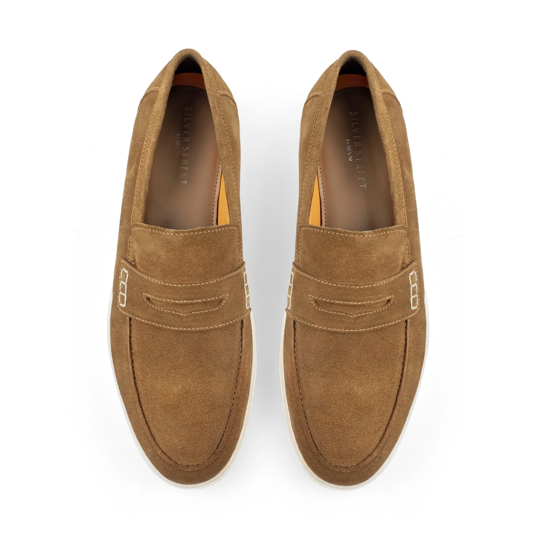 San Nicola Tan Penny Loafer - Image 5