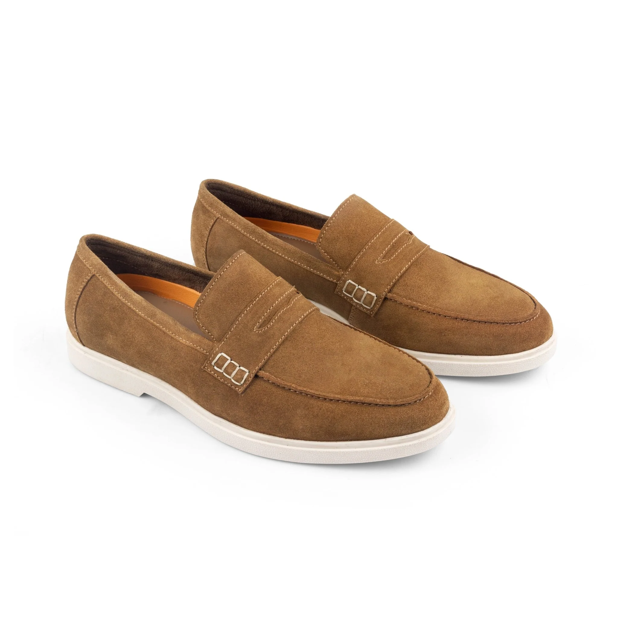 San Nicola Tan Penny Loafer - Image 6