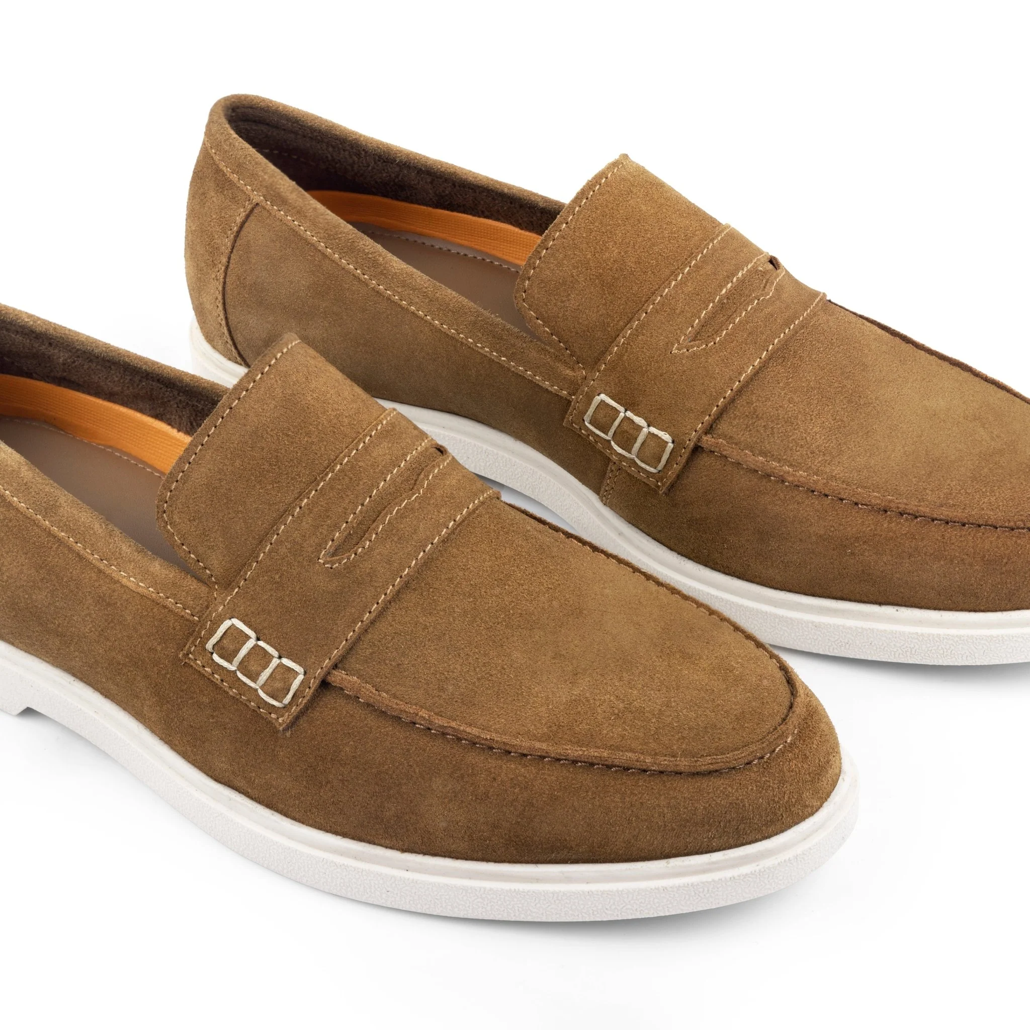 San Nicola Tan Penny Loafer - Image 7