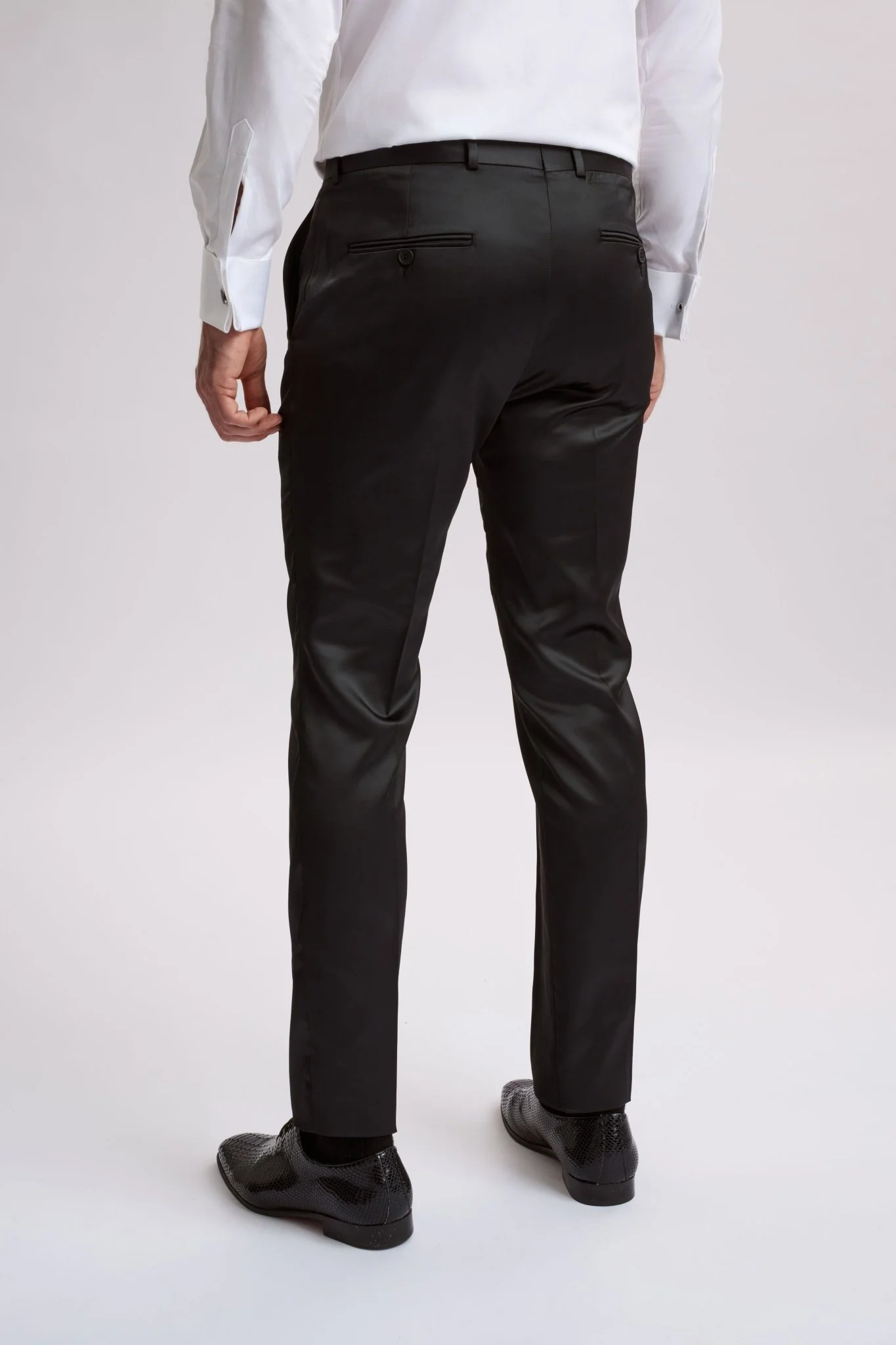 Santoro Milan's Paisley Three Piece Brocade Olive Suit - Image 9