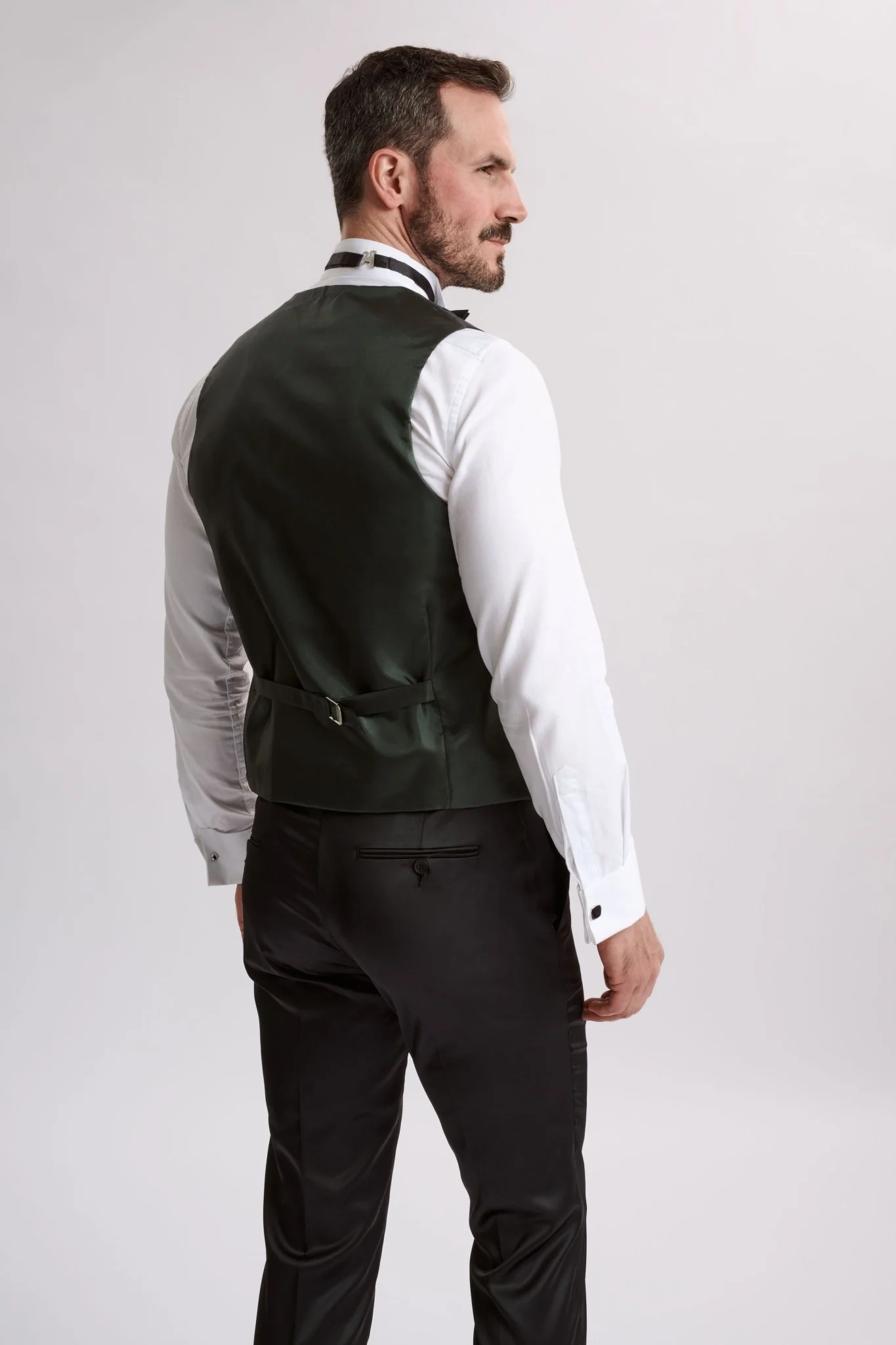 Santoro Milan's Sparkle Three Piece Emerald Tux - Image 8