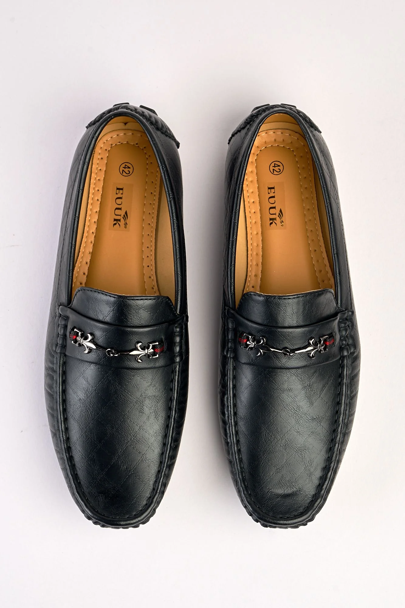 Sartori Black Diamond-Stitch Loafer - Image 4