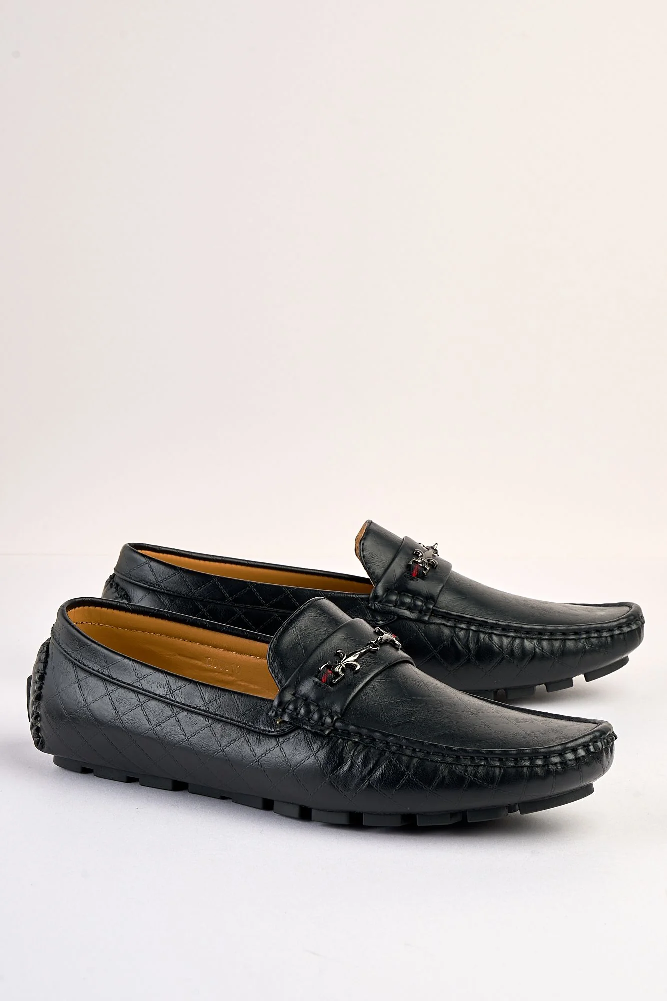 Sartori Black Diamond-Stitch Loafer - Image 5
