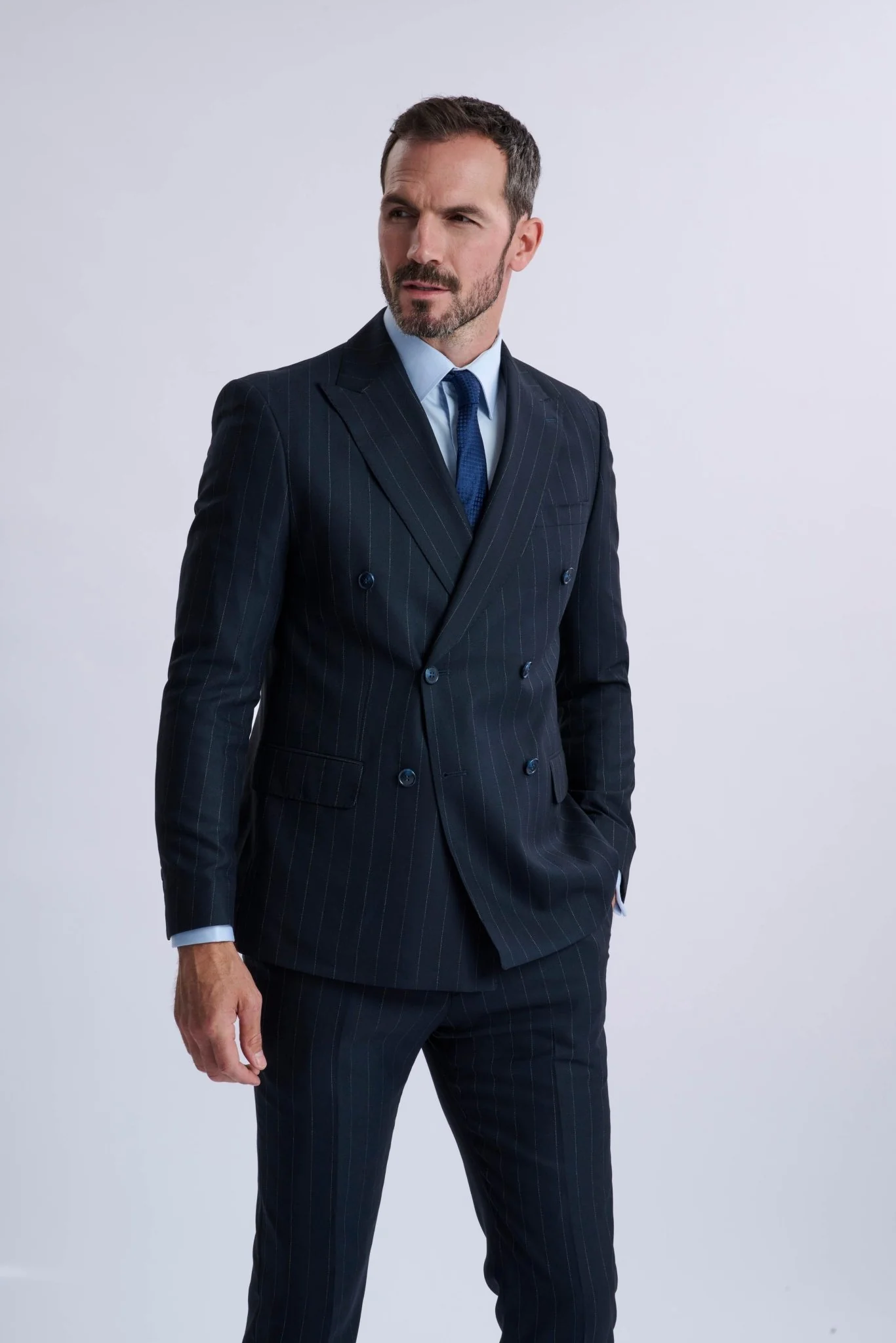 Sivori 2 Piece Double Breasted Suit - Image 3