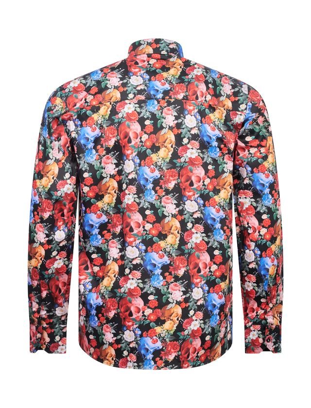 Skull & Roses Print Shirt - Image 2