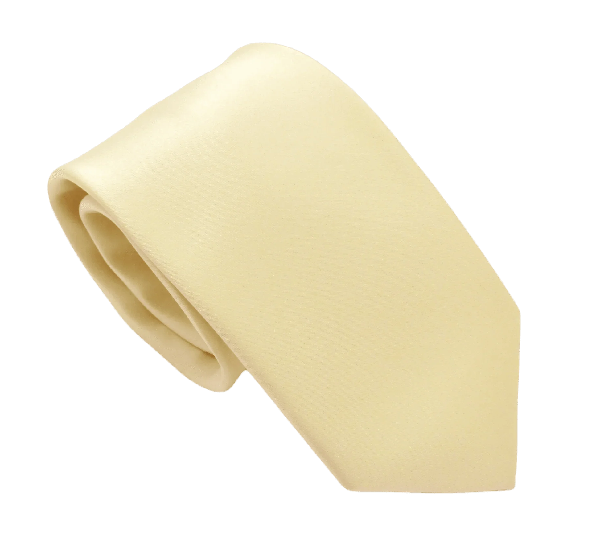 Champagne Satin Wedding Tie