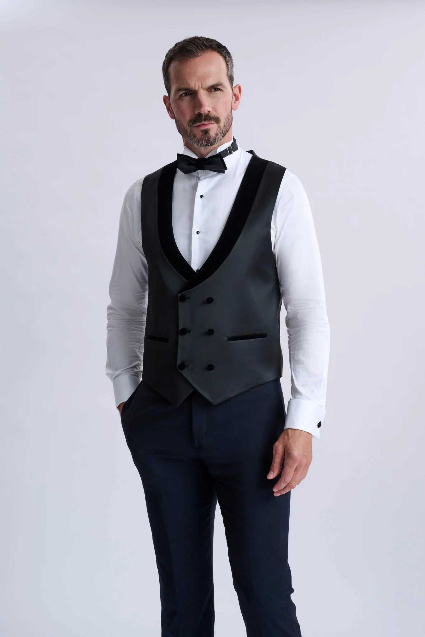 Poletto 3 Piece Navy Tuxedo - Image 10