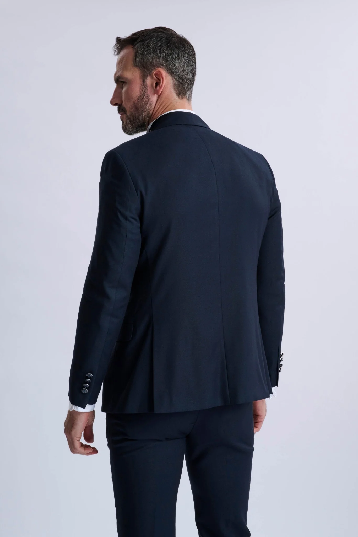 Poletto 3 Piece Navy Tuxedo - Image 4