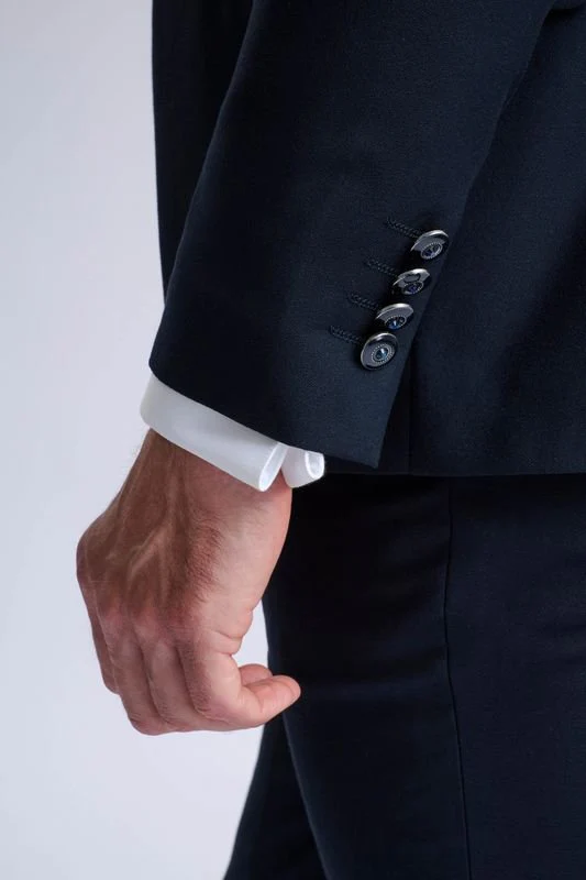 Poletto 3 Piece Navy Tuxedo - Image 7