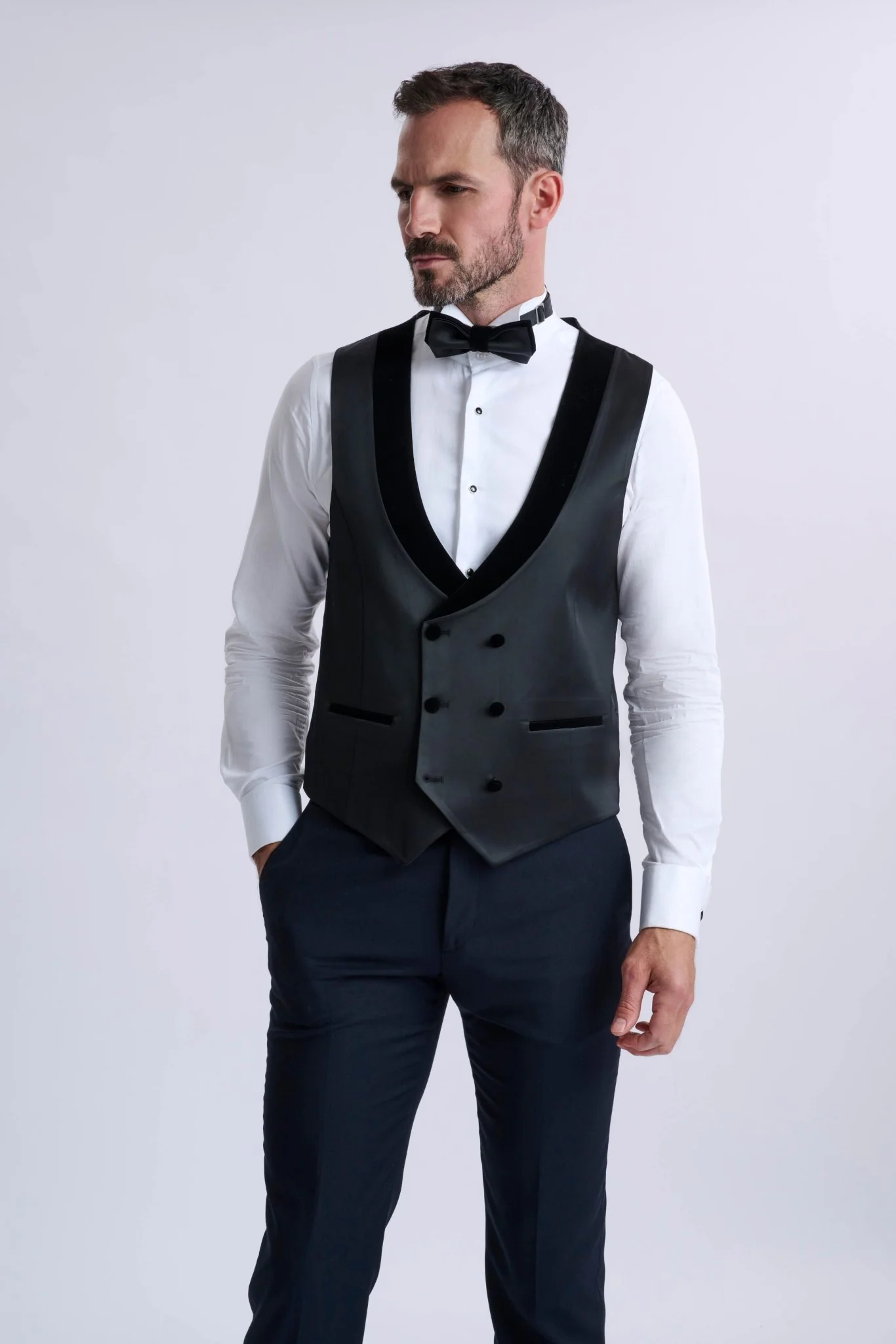 Poletto 3 Piece Navy Tuxedo - Image 9
