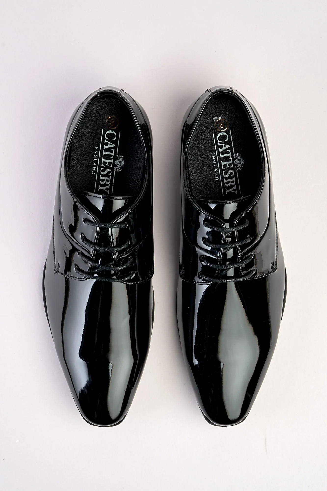 Velloro Black Patent Shoe - Image 4