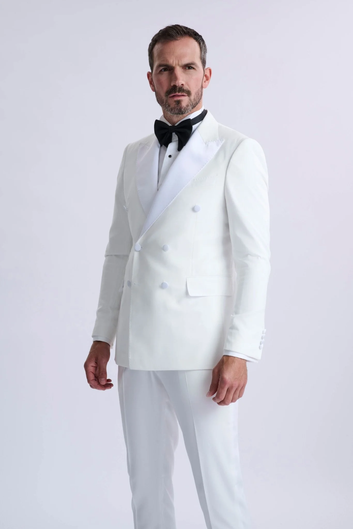 Veneziano White Tuxedo - Image 3