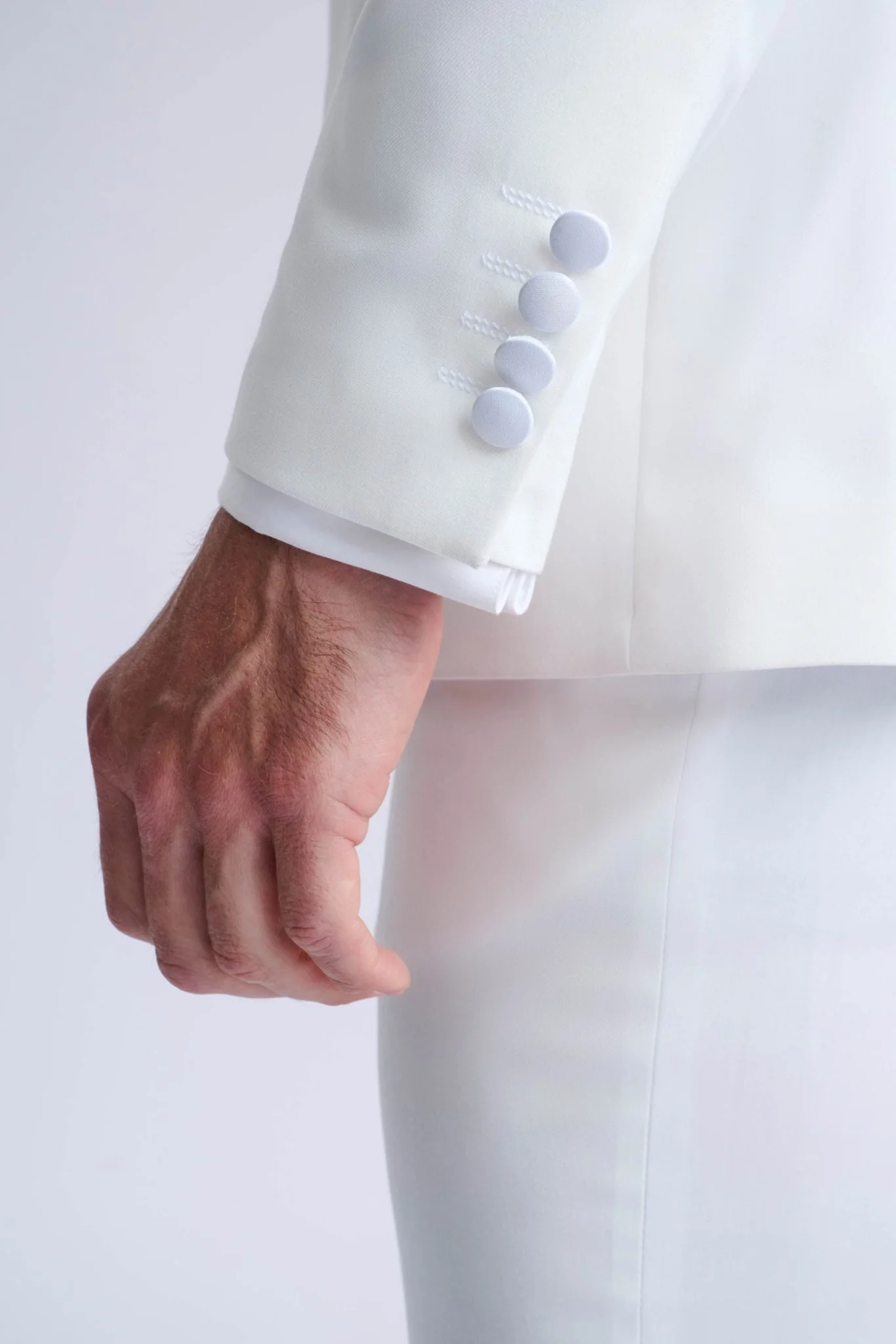 Veneziano White Tuxedo - Image 7