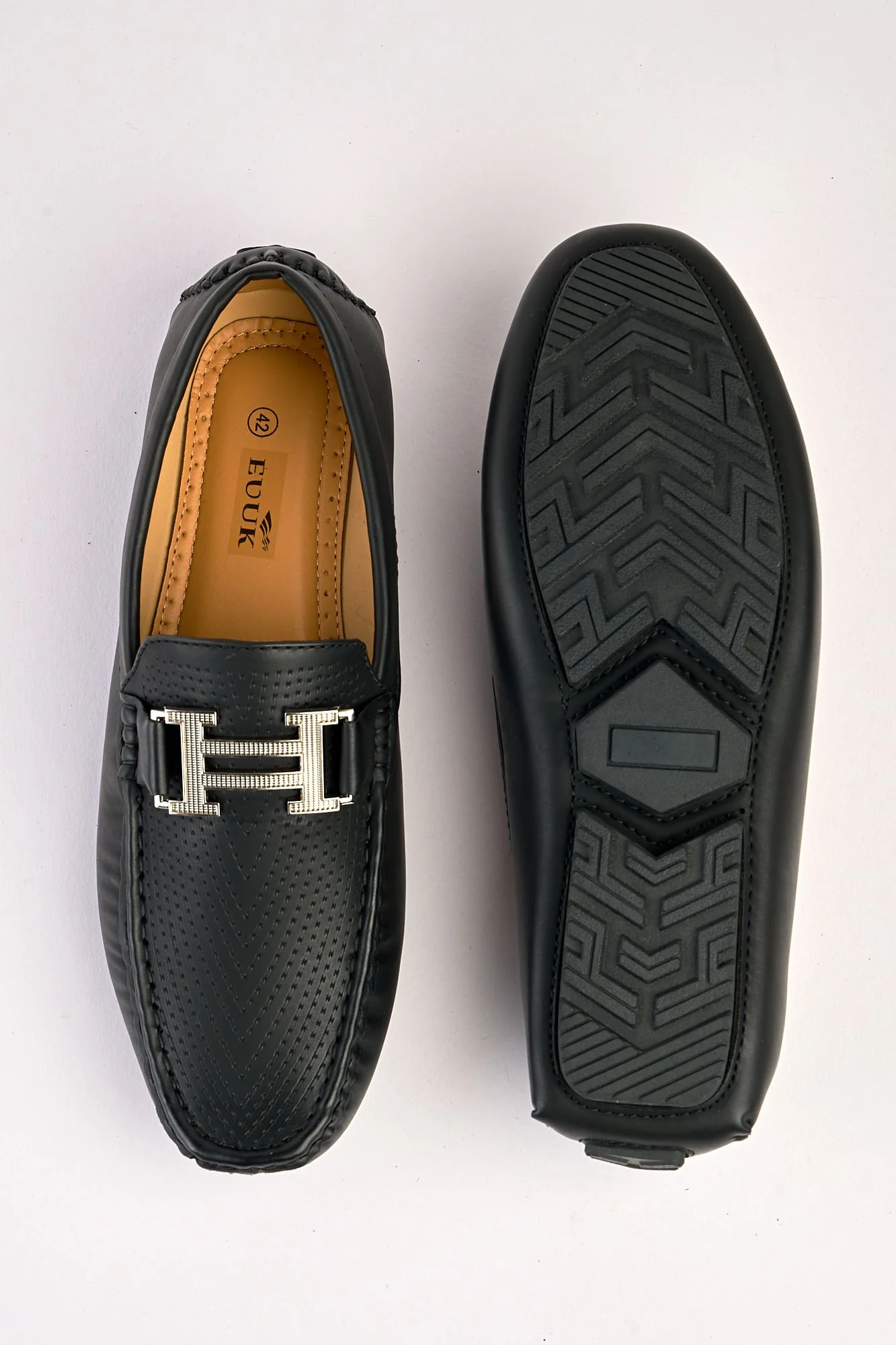 Vinciguerra Black Loafers - Image 3