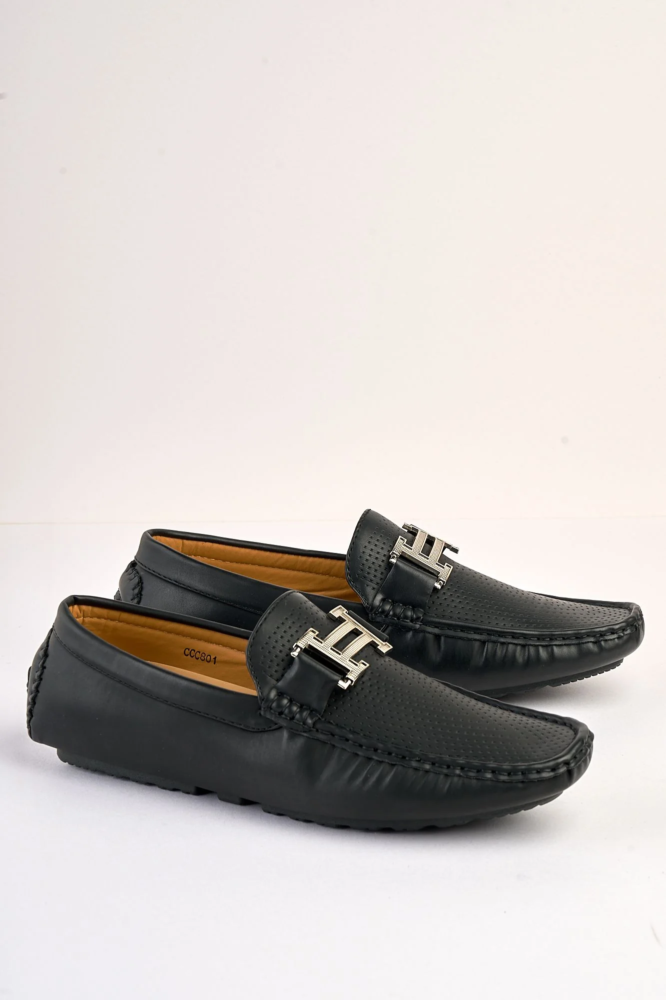Vinciguerra Black Loafers - Image 5